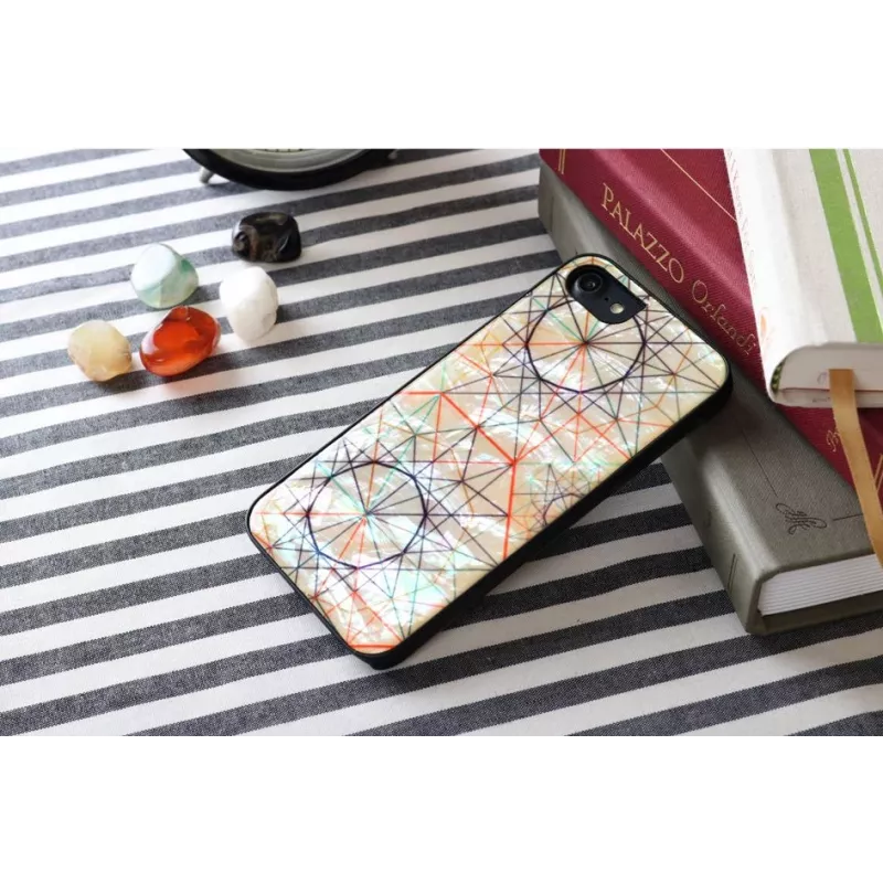 Apsauginis telefono dėklas iKins, skirtas Apple iPhone 8 / 7 — artist Juoda