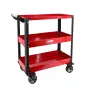Dirbtuvių vežimėlis AWTools 1005466 metalinis 3 lygių keliamoji galia 150 kg