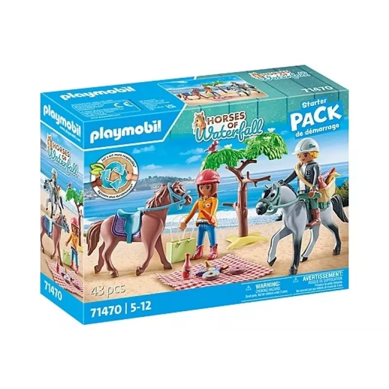 Playmobil 71470 Horses of Waterfall: Horse Riding Trip Starter Pack