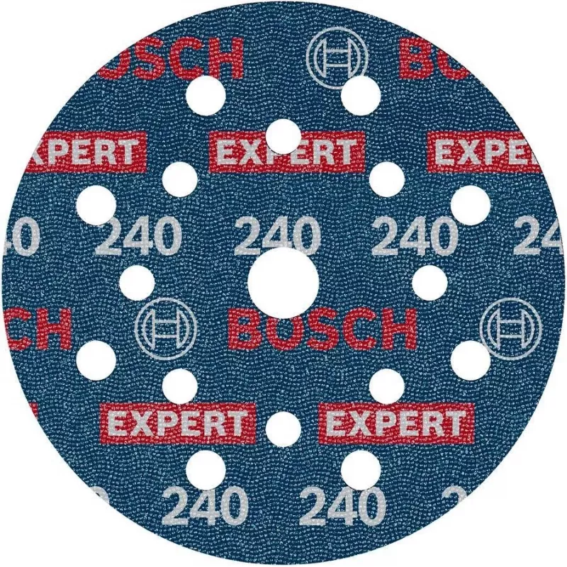 Šlifavimo diskų rinkinys Bosch 150 mm skersmens 50 vnt. modelis 2608902454