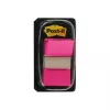 3M Post-it Index Pink, siauri, 50 lipnių juostelių Matmenys, 25,4 x 43,2 mm, vienkartiniame dozatoriuje (I680-21)
