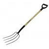 Sodo šakės Fiskars mediniu kotu, 4 dantys, modelis 250