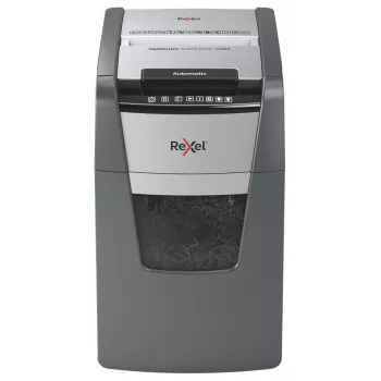 Rexel AutoFeed+ 130M popieriaus smulkintuvas, mikro-pjovimo smulkinimas, 55 dB, juoda, pilka