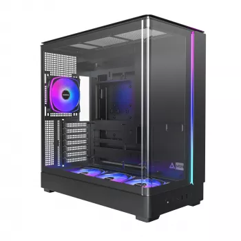 PC korpusas Montech KING 45 PRO Juoda — micro ATX / Mini-ITX, Midi Tower