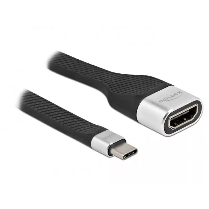 FPC plokščias Ribbon kabelis DeLOCK USB Type-C į HDMI 86933