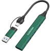 CANYON stebulė DS-02 4in1 USB-A/C žalia