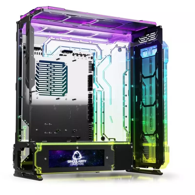 Priekinis skydelis PC korpusui Singularity Spectre 4 Elite, akrilinis permatomas