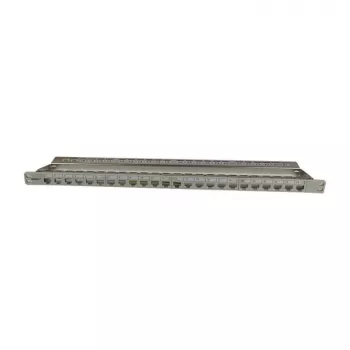 Keystone, modulinė laikmenoji, 48,30 cm (19) jungčių panelė 24 TP moduliams, 0,5 U, šviesiai pilka (S216333)