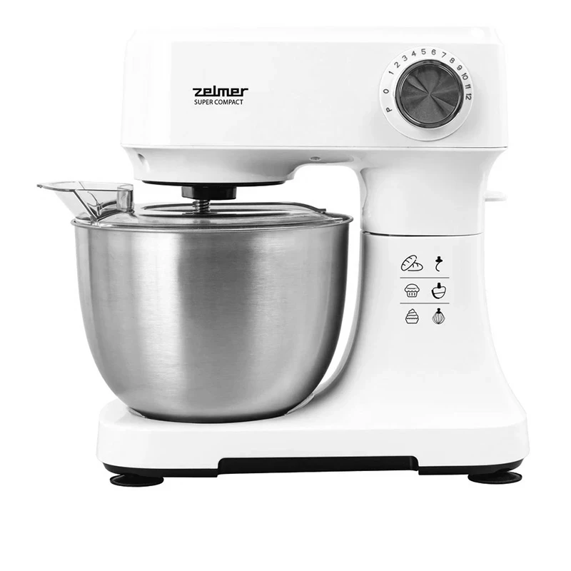 Planetarinis maišytuvas Zelmer ZKR1340 – 600 W, 3,5 l dubuo, baltas