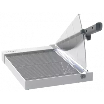 Leitz Precision Home Office popieriaus pjaustyklė A4, 10 lapų, rankinis spaustukas, nerūdijantis plienas, A4, 80 g/m², antracito