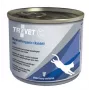 TROVET veterinarinės dietos šlapias kačių maistas RRD Rabbit & Rice 200 g — alergijų gydymas, be grūdų, be konservantų ir sojos