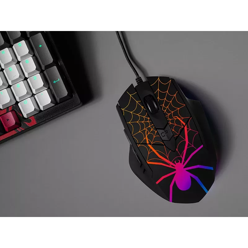 Pelė GAMEZONE Juoda Widow USB