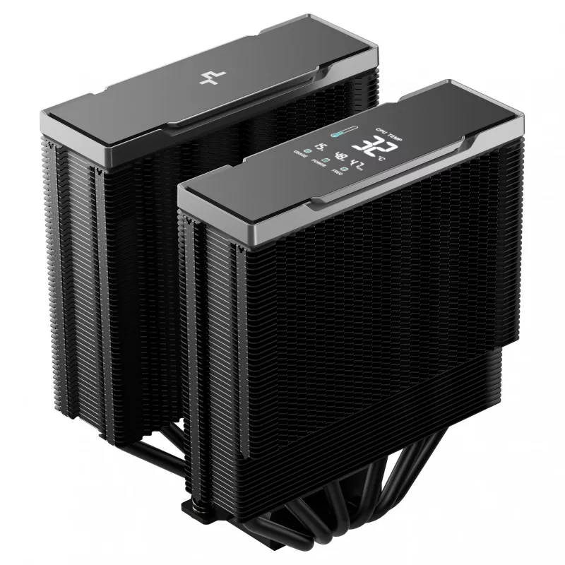 Oro aušintuvas DeepCool AK620 G2 Digital NYX, 120 mm ventiliatorius, maks. oro slėgis 2.78 mmH2O, 144×127×159 mm, juodas