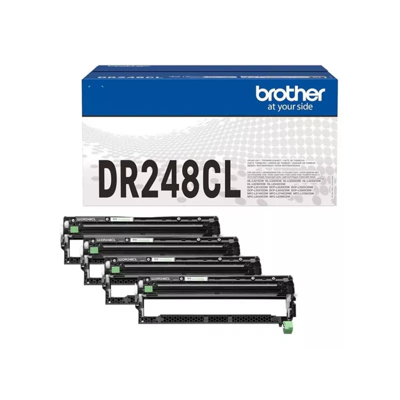 Brother DR-248CL spausdintuvo būgnas Originalius 4 vnt. kelių dalių pakuotė