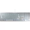 CHERRY KC 6000 plonas FOR MAC klaviatūra Office USB QWERTZ German Sidabrinė