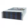 4U stovo serveris GIGABYTE S453-S70-AAV1 — dviejų lizdų LGA4677, DDR5, 16 DIMM, 38× 2,5 col./M.2, 1600 W pertekliniai maitinimo šaltiniai (80 PLUS Titanium)