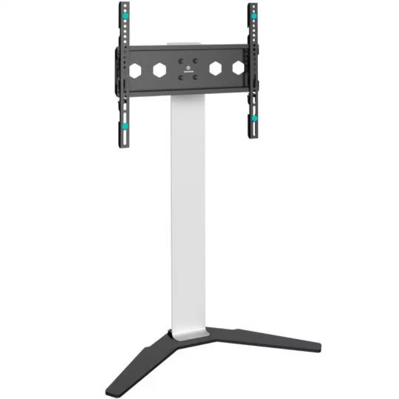TV laikiklis/stovas ONKRON TS1140-W 66–165,1 cm (26–65 colių) ekranams, 35 kg, VESA 100x100–400x400, aukštis 880–1100 mm, baltas