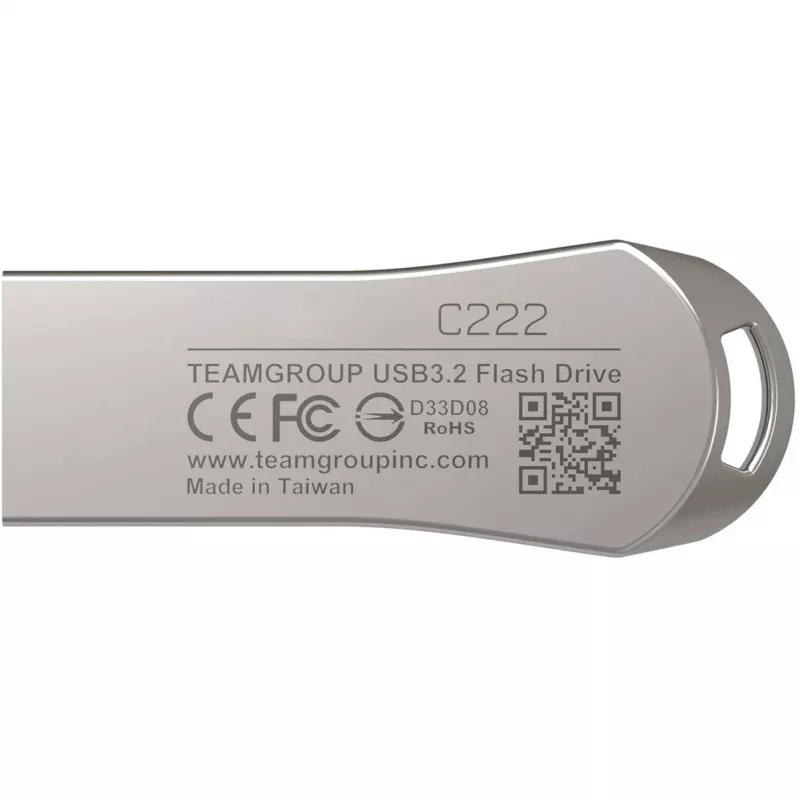 C222 32 GB, USB atmintukas, sidabrinis, USB-A 3.2 Gen 1