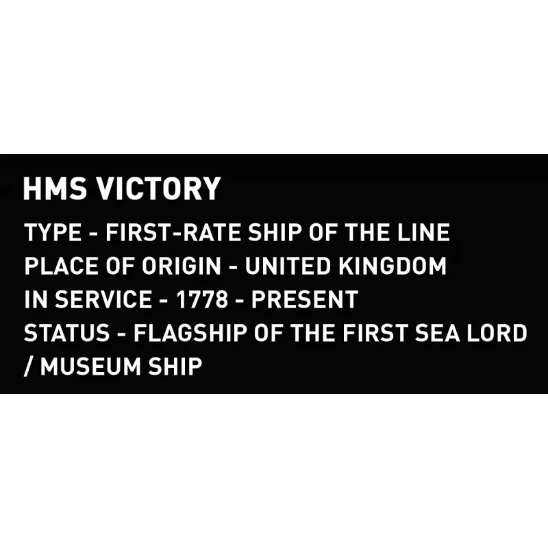 „Cobi“ konstravimo rinkinys „HMS Victory“ — 2 517 detalių, detalizuotas istorinio burlaivio modelis