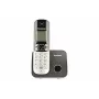 Panasonic KX-TG6811 DECT telefonas su skambintojo ID, juodos spalvos