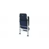 Stovyklavimo kėdė Outwell Clarenville — 4 kojų, maks. apkrova 150 kg, mėlyna, 5,5 kg, 640×750 mm