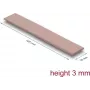 Termo tarpinė DeLOCK 18484 3 W/m·K Rožinė 20x120x3 mm