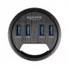 USB šakotuvas DeLOCK 64153 Type-A 5000 Mbit/s juodas