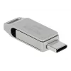 USB Flash Drive DeLOCK 128GB USB-C Type-A Swivel Model