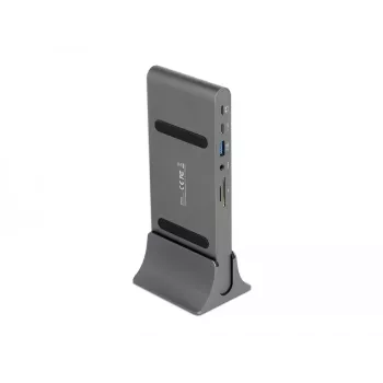Dokingo stotis DeLOCK USB Type-C DP 1.4 Trigubas 4K Ekranas