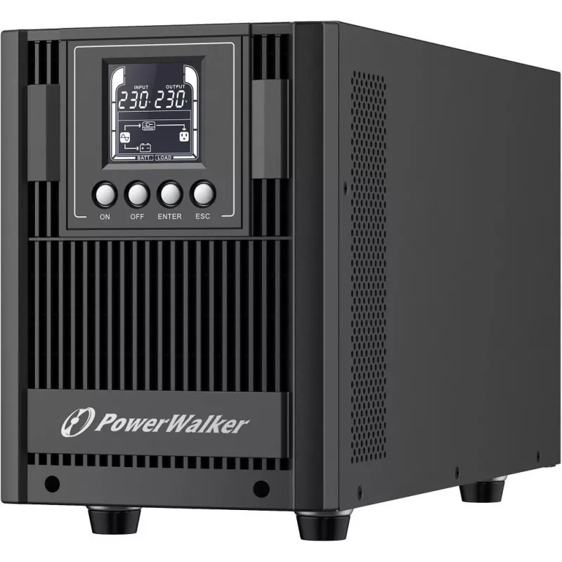 PowerWalker VFI 2000 at FR Nepertraukiamo maitinimo šaltinis (UPS) dvigubos konversijos