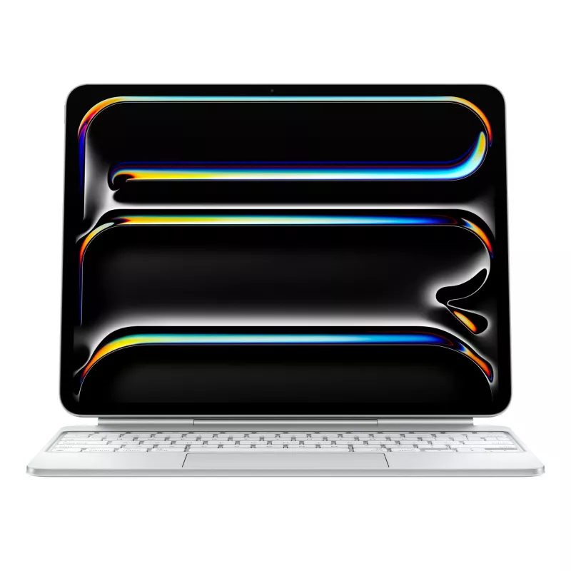Apple Magic klaviatūra for iPad Pro 13-inch M4 German White QWERTZ Trackpad