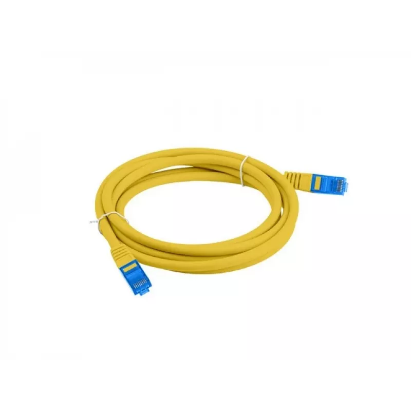 LANBERG PATCHCORDAS S/FTP CAT.6A 3M GELTONAS LSZH