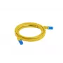 LANBERG PATCHCORDAS S/FTP CAT.6A 3M GELTONAS LSZH