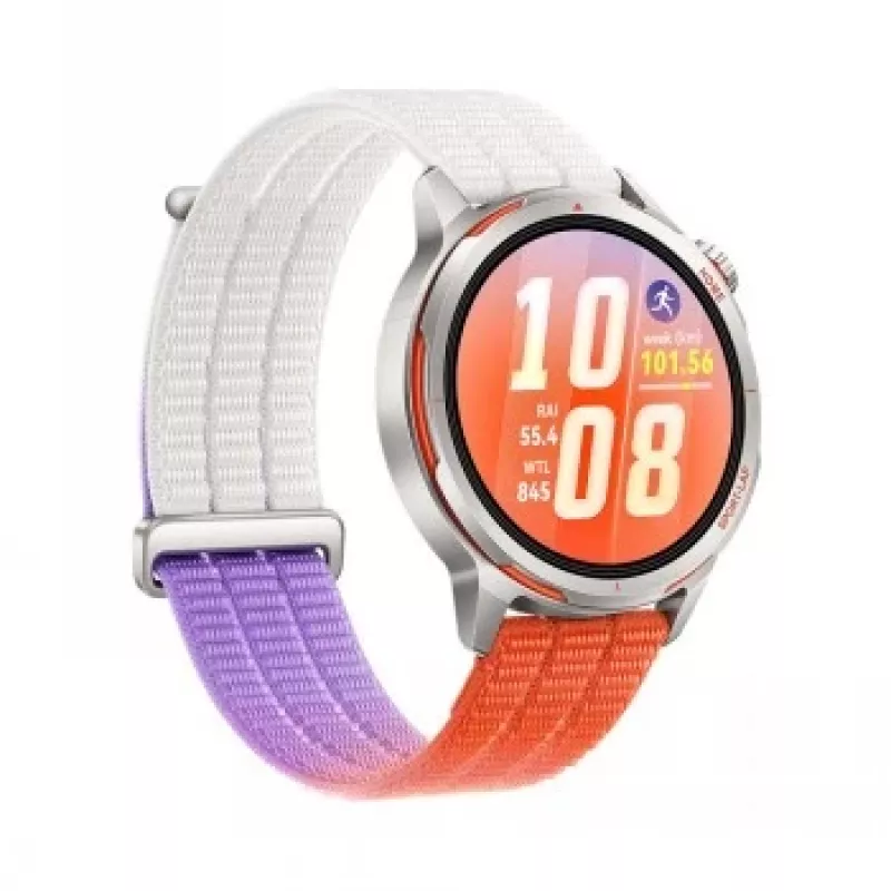 Išmanusis laikrodis HUAWEI GT Runner 2 — 1,32 colio (3,35 cm) AMOLED, 466×466, Titanas, GPS, fluoroelastomero juostelė