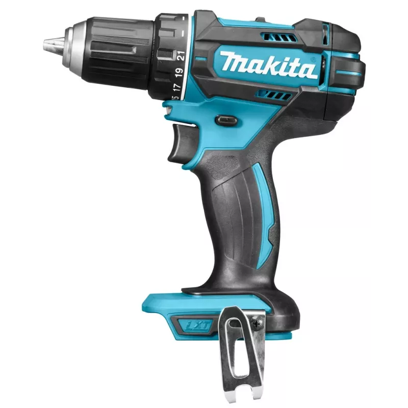 Belaidis gręžtuvas-suktuvas Makita, 18V, 2x 5,0 Ah Li-ion, 62/36 Nm, 1,7 kg, LED
