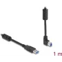 DeLOCK USB laidas Type-A kištukas į Type-B kištuką 90° kampuotas 1 m