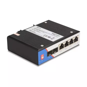 Nevaldomas komutatorius DeLOCK 88015 Gigabit Ethernet 4 prievadų juodas