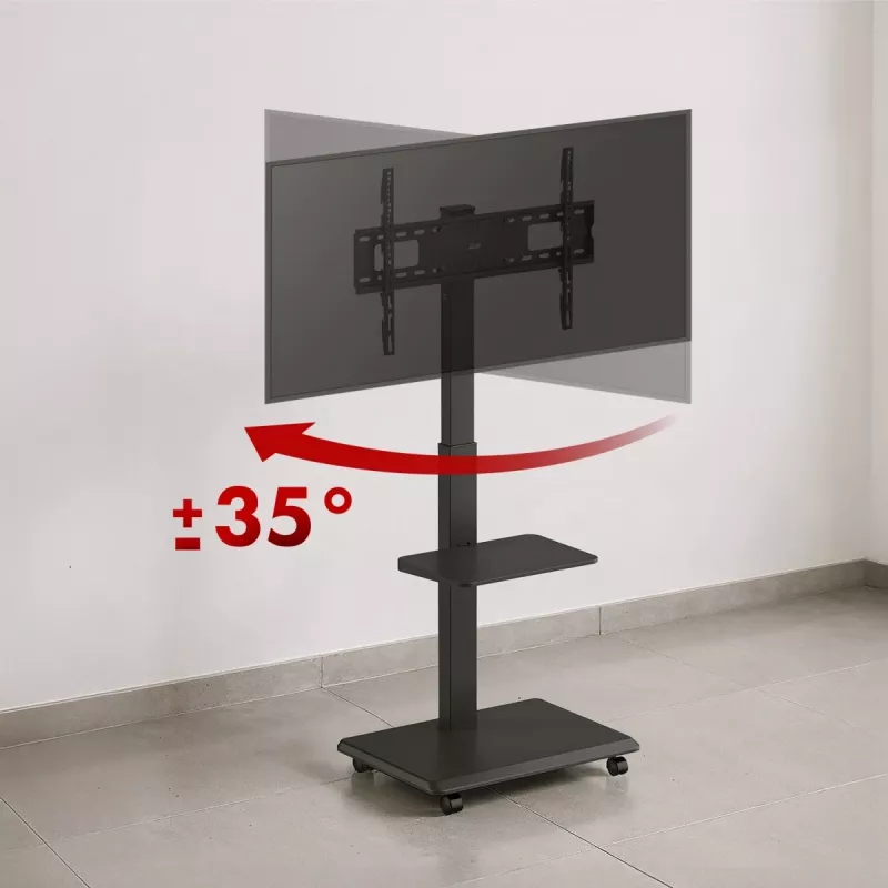 TV stovas ergo office ER-304 B, maks. apkrova 50 kg, VESA 600x400