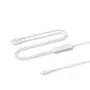 USB 2.0 laidas Belkin CAC004hq1.5MWH — 1,5 m, USB-C į 2× USB-C, balta