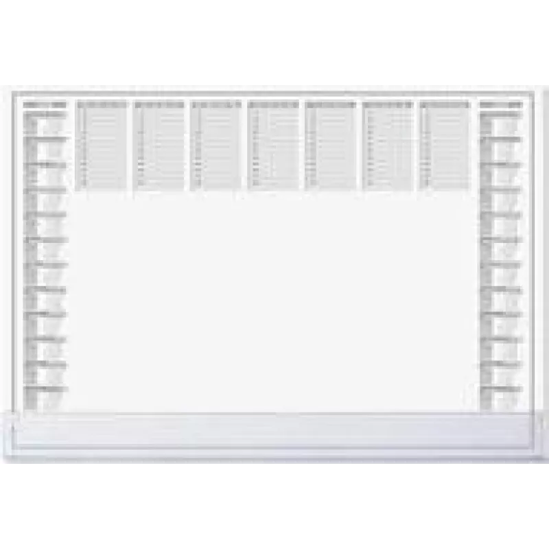 Stalinis padėklas Sigel H6366 Popierius Pilka/Balta, popierius, 595×410 mm, FSC