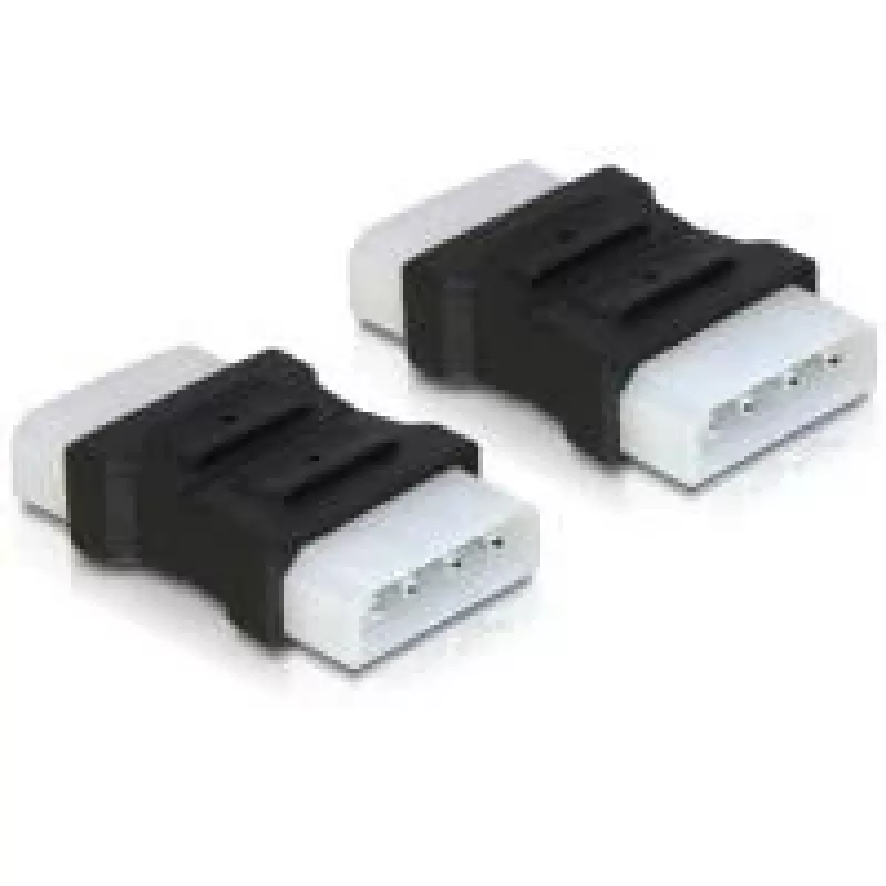 Adapteris jungties keitimui DeLOCK 65044 4 kontaktų Molex juodas