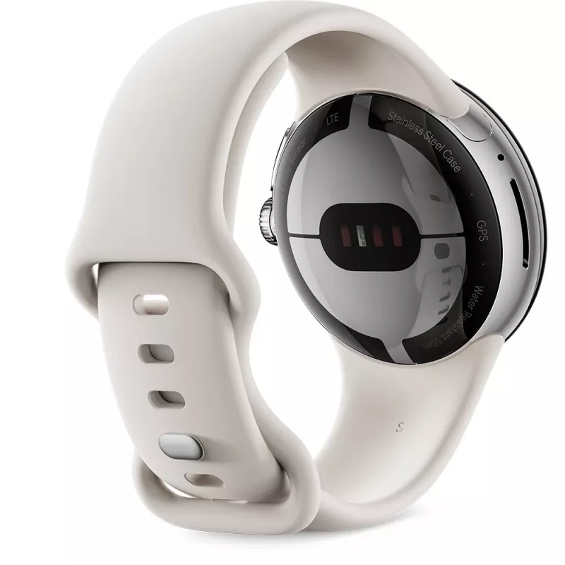 “Google” – laikrodžio dirželis išmaniajam laikrodžiui – mažas / didelis – Chalk – skirtas “Google Pixel Watch” (GA03264-WW)