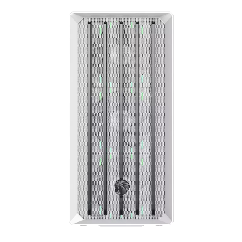 Gamemax korpusas | CLAW 460 WH | Baltas | Mid-Tower | Maitinimo blokas komplekte: Ne