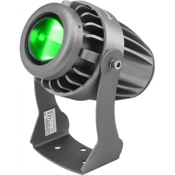 LED taškinis prožektorius EUROLITE PST-10W žalias 10W - kryptinis scenos/klubų apšvietimas
