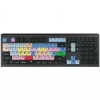 Logickeyboard Avid Media Composer Astra 2 Klaviatūra Universali USB QWERTY Vokiška Pilka