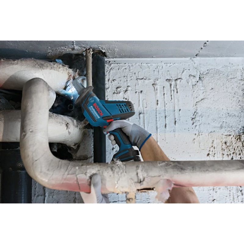 Bosch GSA 18 V-LI C Professional juoda, mėlyna, raudona