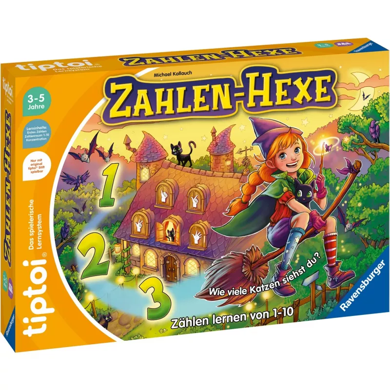 tiptoi Zahlen-Hexe, stalo žaidimas