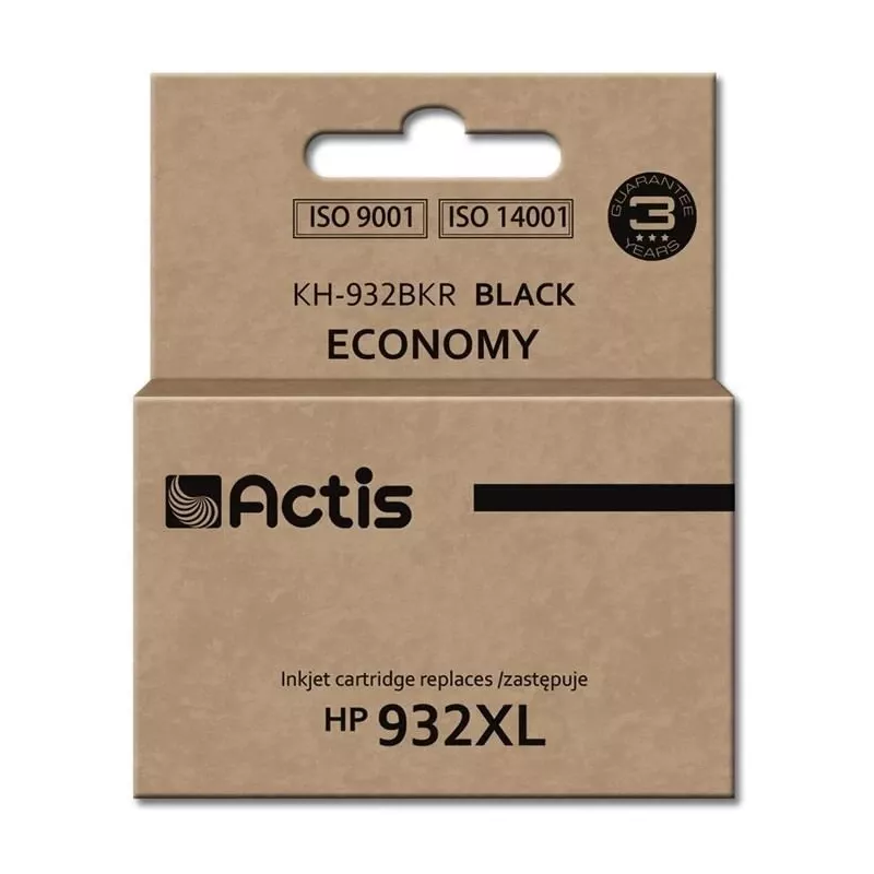 Actis KH-932BKR rašalas (pakaitalas HP 932XL CN053AE; standartinis; 30 ml; juodas)