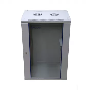 Sieninis stovas Extralink Rackmount cabinet 18U 600x600 Pilka raktinis užraktas
