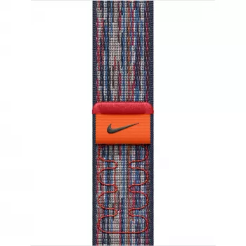 42 mm Mėlyna/Raudona Nike Sport Loop